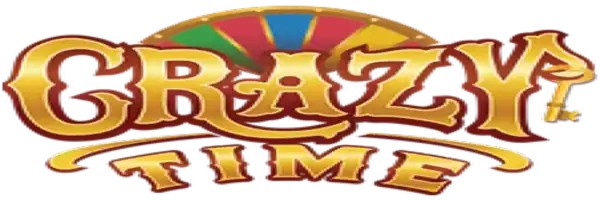 Crazy Time logo by Evolution at Rollxo Casino