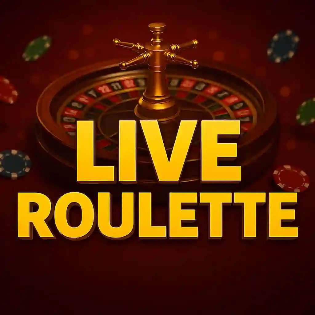 Live Roulette game by Evolution – logo hosted on Rollxo Casino