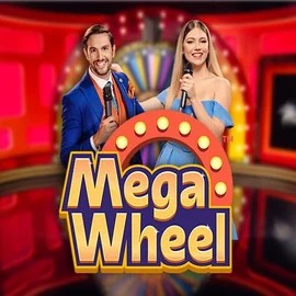 Mega Wheel logo by Pragmatic Play at Rollxo Casino