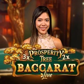 Prosperity Tree Baccarat game by Evolution – logo hosted on Rollxo Casino