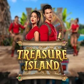 Official Live Casino logo: Treasure Island by Pragmatic Play at Rollxo Casino