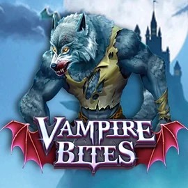 Vampire Bites logo by Amusnet Interactive at Rollxo Casino
